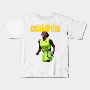 Call me Coco Gauff Champion - Coco Cori Kids T-Shirt